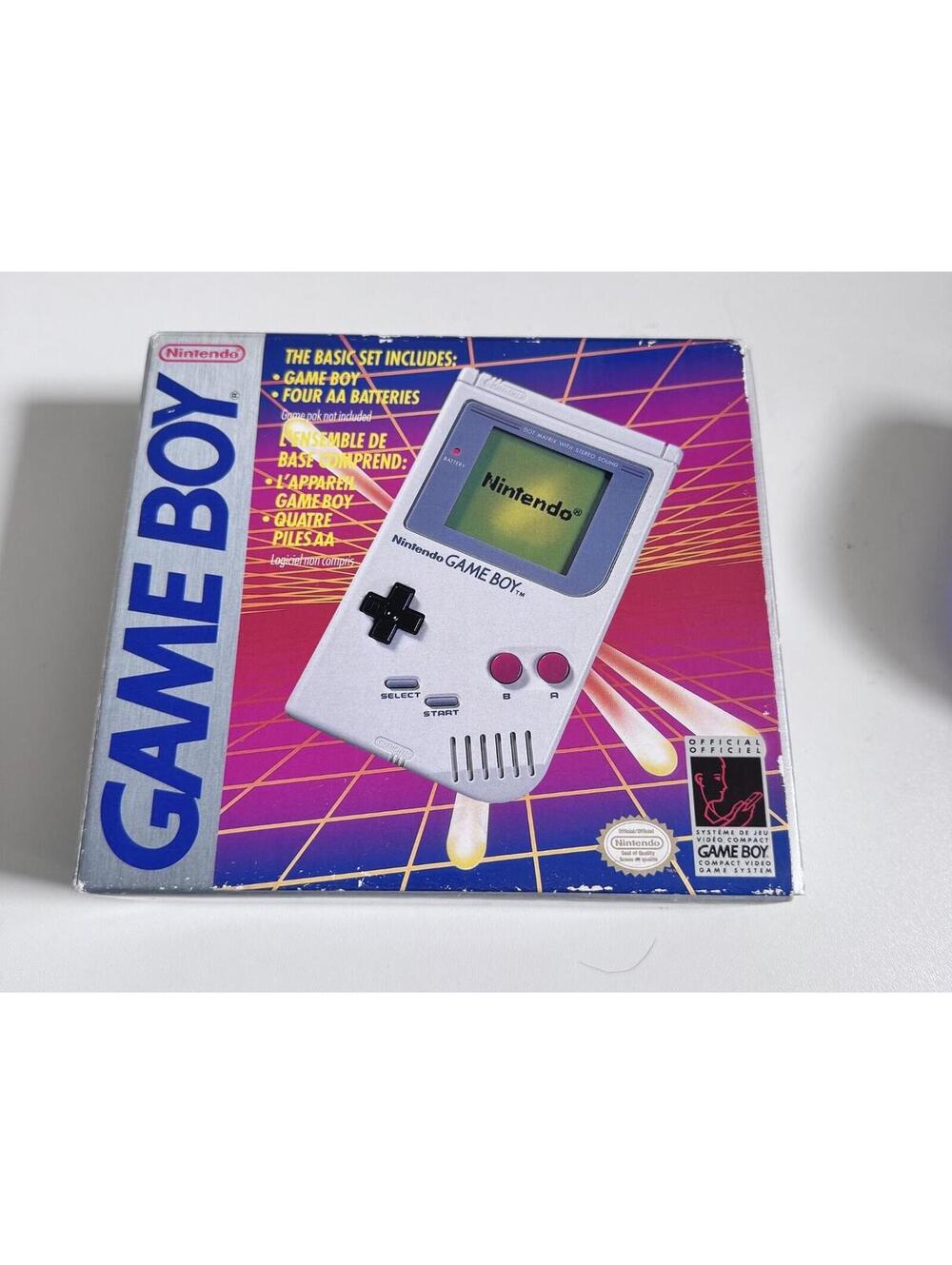 Nintendo Game Boy Console System Bundle In Box Tested Working